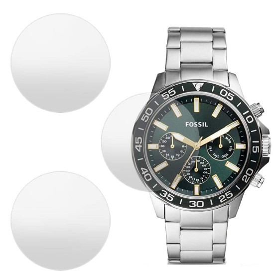 SILKASE Set 3 Folii Silicon Regenerabil Full-display Fossil BQ2492 (39mm), Mat (Folie silicon smartwatch mate, W0703) by www.silkase.ro