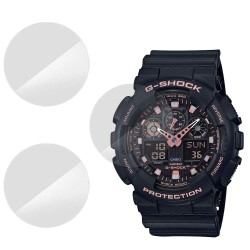 SILKASE Set 3 Folii Silicon Regenerabil Full-display Casio GA-810GBX-1A4, Lucios