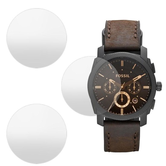 Set 3 folii mate SILKASE Fossil FS5251SET, silicon, regenerabil, Full-display (SILKASE, Folie silicon smartwatch mate) by www.silkase.ro SILKASE Set 3 Folii Silicon Regenerabil Full-display Fossil FS5251SET (39mm), Mat (Folie silicon smartwatch mate, W0731) by www.silkase.ro