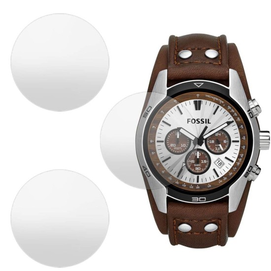 Set 3 folii mate SILKASE Fossil CH2565, silicon, regenerabil, Full-display (SILKASE, Folie silicon smartwatch mate) by www.silkase.ro SILKASE Set 3 Folii Silicon Regenerabil Full-display Fossil CH2565 (36mm), Mat (Folie silicon smartwatch mate, W0733) by www.silkase.ro