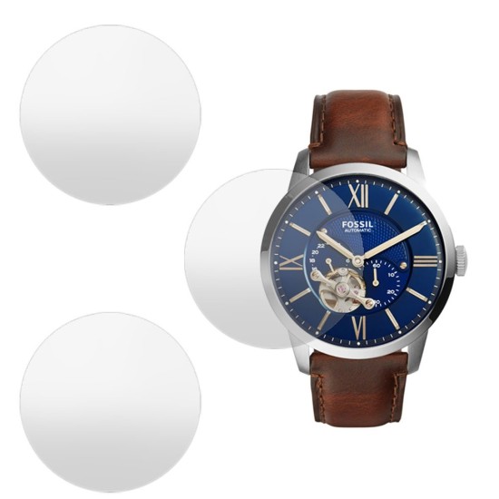 Set 3 folii mate SILKASE Fossil ME3110, silicon, regenerabil, Full-display (SILKASE, Folie silicon smartwatch mate) by www.silkase.ro SILKASE Set 3 Folii Silicon Regenerabil Full-display Fossil ME3110 (39mm), Mat (Folie silicon smartwatch mate, W0736) by www.silkase.ro