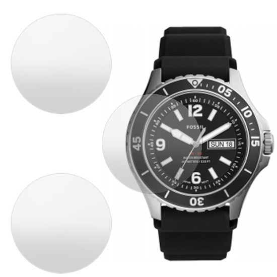 SILKASE Set 3 Folii Silicon Regenerabil Full-display Fossil FS5689 (39mm), Mat (Folie silicon smartwatch mate, W0737) by www.silkase.ro
