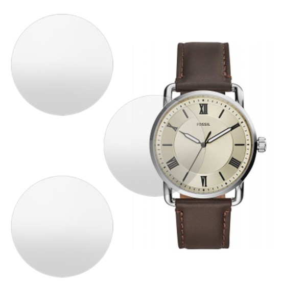 SILKASE Set 3 Folii Silicon Regenerabil Full-display Fossil FS5663 (39mm), Mat (Folie silicon smartwatch mate, W0748) by www.silkase.ro