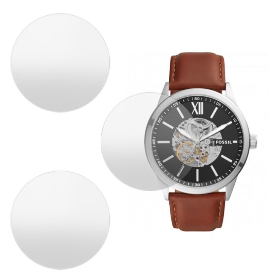 Set 3 folii mate SILKASE Fossil BQ2386, silicon, regenerabil, Full-display (SILKASE, Folie silicon smartwatch mate) by www.silkase.ro SILKASE Set 3 Folii Silicon Regenerabil Full-display Fossil BQ2386 (39mm), Mat (Folie silicon smartwatch mate, W0761) by www.silkase.ro