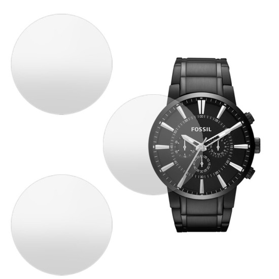 Set 3 folii mate SILKASE Fossil FS4778, silicon, regenerabil, Full-display (SILKASE, Folie silicon smartwatch mate) by www.silkase.ro SILKASE Set 3 Folii Silicon Regenerabil Full-display Fossil FS4778 (39mm), Mat (Folie silicon smartwatch mate, W0765) by www.silkase.ro