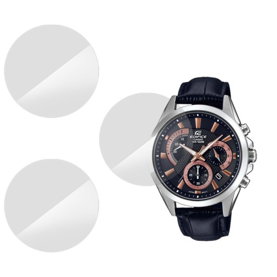 Set 3 folii SILKASE Casio EFV-580L-1A, silicon, regenerabil, Full-display (SILKASE, Folie Silicon Smartwatch) by www.silkase.ro SILKASE Set 3 Folii Silicon Regenerabil Full-display Casio EFV-580L-1A, Lucios (Folie Silicon Smartwatch, W0201) by www.silkase.ro