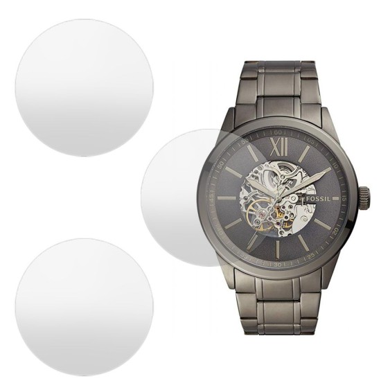 Set 3 folii mate SILKASE Fossil BQ2384, silicon, regenerabil, Full-display (SILKASE, Folie silicon smartwatch mate) by www.silkase.ro SILKASE Set 3 Folii Silicon Regenerabil Full-display Fossil BQ2384 (39mm), Mat (Folie silicon smartwatch mate, W0782) by www.silkase.ro