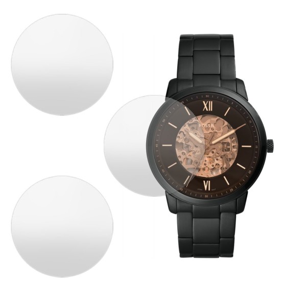 Set 3 folii mate SILKASE Fossil ME3183, silicon, regenerabil, Full-display (SILKASE, Folie silicon smartwatch mate) by www.silkase.ro SILKASE Set 3 Folii Silicon Regenerabil Full-display Fossil ME3183 (39mm), Mat (Folie silicon smartwatch mate, W0794) by www.silkase.ro