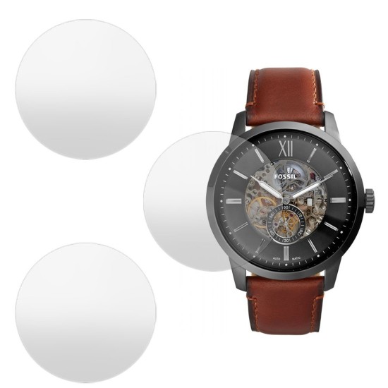 Set 3 folii mate SILKASE Fossil ME3181, silicon, regenerabil, Full-display (SILKASE, Folie silicon smartwatch mate) by www.silkase.ro SILKASE Set 3 Folii Silicon Regenerabil Full-display Fossil ME3181 (39mm), Mat (Folie silicon smartwatch mate, W0796) by www.silkase.ro