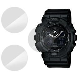 SILKASE Set 3 Folii Silicon Regenerabil Full-display Casio GA-100-1A1, Lucios