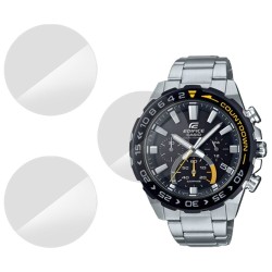 SILKASE Set 3 Folii Silicon Regenerabil Full-display Casio EFS-S550DB-1A, Lucios