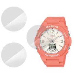SILKASE Set 3 Folii Silicon Regenerabil Full-display Casio BGA-260-4A, Lucios