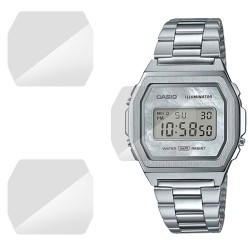SILKASE Set 3 Folii Silicon Regenerabil Full-display Casio A1000D-7, Lucios