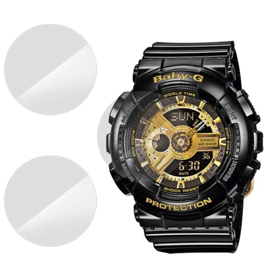 Set 3 folii SILKASE Casio BA-110-1A, silicon, regenerabil, Full-display (SILKASE, Folie Silicon Smartwatch) by www.silkase.ro SILKASE Set 3 Folii Silicon Regenerabil Full-display Casio BA-110-1A, Lucios (Folie Silicon Smartwatch, W0243) by www.silkase.ro