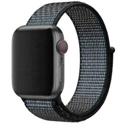 SILKASE Curea Textilă Sport Apple Watch 49/46/45/44/42mm (Ultra 3-1/Seria 11-1/SE), Negru/Gri/Albastru SILKASE Curea Textilă Sport Apple Watch 49/46/45/44/42mm (Ultra 3-1/Seria 11-1/SE), Negru/Gri/Albastru