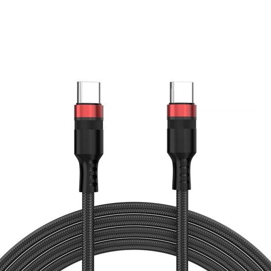 Cablu Silkase type C la type C, 2m, 5A/40W, negru (SILKASE, Cabluri) by www.silkase.ro Cablu Silkase type C la type C, 2m, 5A/40W, negru (iPhone 17 Pro Max, L0031) by www.silkase.ro