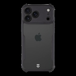 Husa Tactical Quantum Stealth pentru Apple iPhone 17 Pro Max transparent/negru