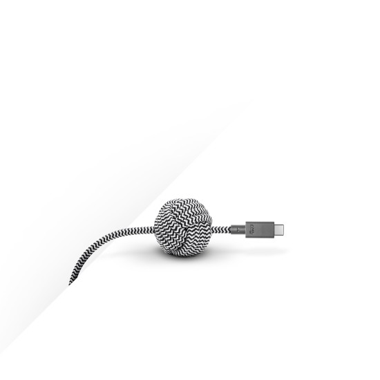 Cablu pentru incarcare si transfer de date Native Union Anchor, 2x USB-C, 240W, 3m, Negru/Alb (Native Union, Cabluri) by www.silkase.ro Cablu pentru incarcare si transfer de date Native Union Anchor, 2x USB-C, 240W, 3m, Negru/Alb (iPhone 17 Pro Max, ACABLE-C-ZEB-NP) by www.silkase.ro