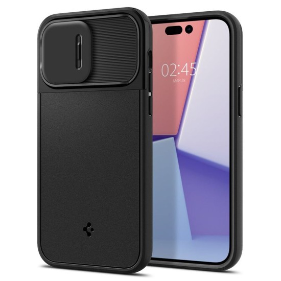 Husa Spigen Optik Armor Mag MagSafe pentru Apple iPhone 14 Pro Max Negru (Spigen, iPhone 14 Pro Max) by www.silkase.ro Husa Spigen Optik Armor Mag MagSafe pentru Apple iPhone 14 Pro Max Negru (iPhone 14 Pro Max, ACS04848) by www.silkase.ro