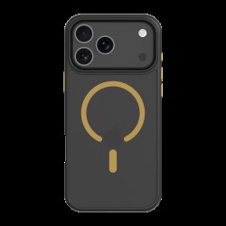 Husa Tactical MagForce Hyperstealth 2.0 pentru iPhone 17 Pro Max negru/galben