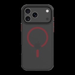 Husa Tactical MagForce Hyperstealth 2.0 pentru iPhone 17 Pro Max negru/rosu