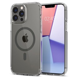 Husa hibrida Spigen Ultra Hybrid MagSafe pentru iPhone 13 Pro Max, grafit