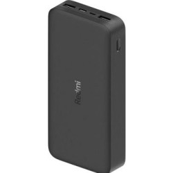 Baterie Externa Xiaomi Redmi Powerbank 20000mAh, Dual USB, Fast Charge 18W, Black