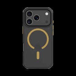 Husa Tactical MagForce Hyperstealth 2.0 pentru iPhone 17 Pro negru/galben Husa Tactical MagForce Hyperstealth 2.0 pentru iPhone 17 Pro negru/galben