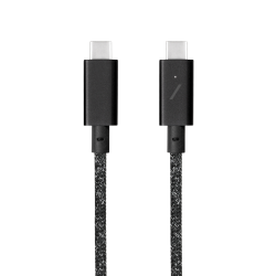 Cablu profesional Native Union Belt USB-C la USB-C 2.4m 240W, cosmos