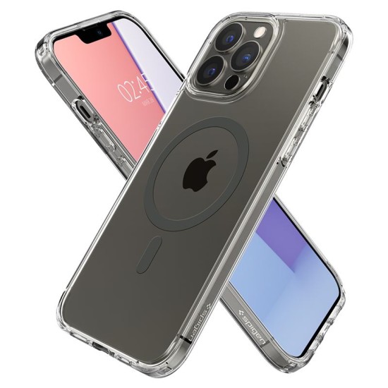 Husa hibrida Spigen Ultra Hybrid MagSafe pentru iPhone 13 Pro Max, grafit (Spigen, Ingredi) by www.silkase.ro Husa hibrida Spigen Ultra Hybrid MagSafe pentru iPhone 13 Pro Max, grafit (iPhone 13 Pro Max, ACS03211) by www.silkase.ro