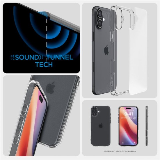 Husa Spigen Ultra Hybrid compatibila cu iPhone 16 Plus Frost Clear (Spigen, iPhone 16 Plus) by www.silkase.ro Husa Spigen Ultra Hybrid compatibila cu iPhone 16 Plus Frost Clear (iPhone 16 Plus, ACS08070) by www.silkase.ro