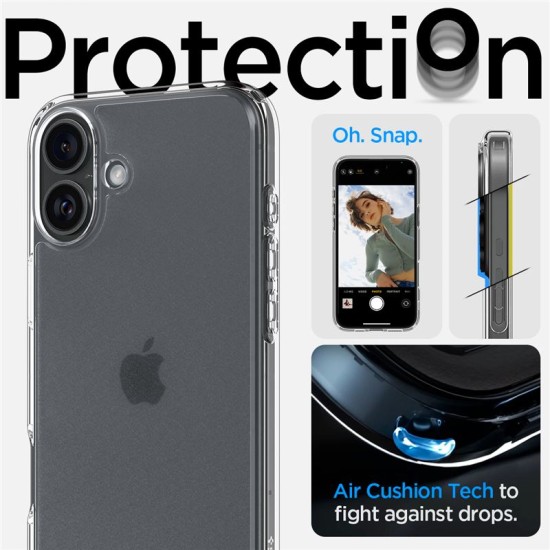 Husa Spigen Ultra Hybrid compatibila cu iPhone 16 Plus Frost Clear (Spigen, iPhone 16 Plus) by www.silkase.ro Husa Spigen Ultra Hybrid compatibila cu iPhone 16 Plus Frost Clear (iPhone 16 Plus, ACS08070) by www.silkase.ro
