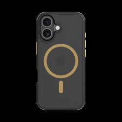 Husa Tactical MagForce Hyperstealth 2.0 pentru iPhone 17 negru/galben Husa Tactical MagForce Hyperstealth 2.0 pentru iPhone 17 negru/galben