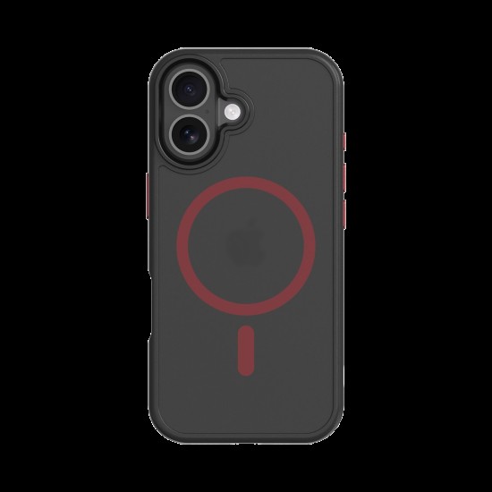 Husa Tactical MagForce Hyperstealth 2.0 pentru iPhone 17 negru/rosu (iPhone 17, 57983126611) by www.silkase.ro