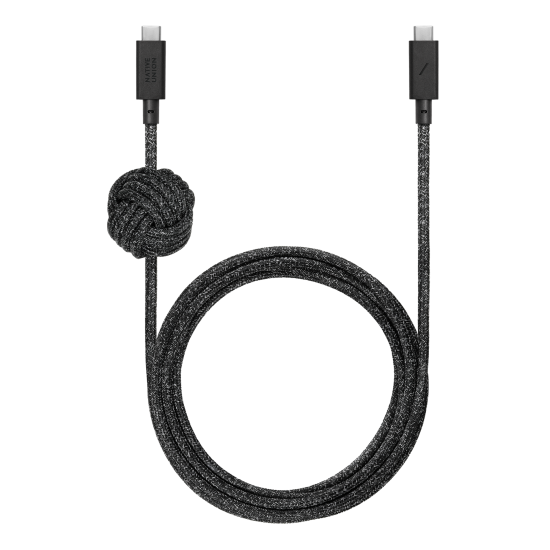 Cablu pentru incarcare si transfer de date Native Union Anchor, 2x USB-C, 240W, 3m, Negru (Native Union, Cabluri) by www.silkase.ro Cablu pentru incarcare si transfer de date Native Union Anchor, 2x USB-C, 240W, 3m, Negru (iPhone 17 Pro Max, ACABLE-C-COS-NP) by www.silkase.ro