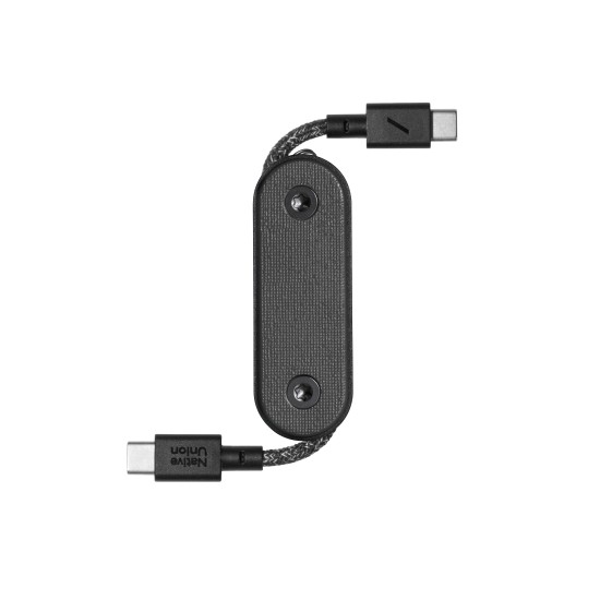 Cablu pentru incarcare si transfer de date Native Union Pocket, 2x USB-C, 60W, 17cm, Negru (Native Union, Cabluri) by www.silkase.ro Cablu pentru incarcare si transfer de date Native Union Pocket, 2x USB-C, 60W, 17cm, Negru (iPhone 17 Pro Max, POCK-C-BLK-NP) by www.silkase.ro