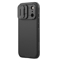 Husa Nillkin CamShield PRO pentru Apple iPhone 17 Pro negru Husa Nillkin CamShield PRO pentru Apple iPhone 17 Pro negru