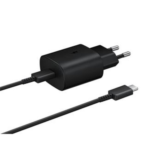 Încărcător Retea Samsung 25W EP-TA800XBE, Fast Charge, Cablu USB-C Inclus, Negru Încărcător Retea Samsung 25W EP-TA800XBE, Fast Charge, Cablu USB-C Inclus, Negru (Cabluri Telefon, EP-TA800XBEGWW) by www.silkase.ro