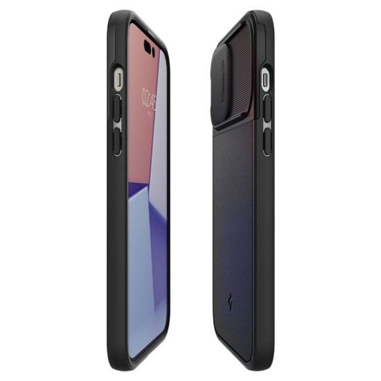 Husa Spigen Optik Armor Mag MagSafe pentru Apple iPhone 14 Pro Max Negru (Spigen, iPhone 14 Pro Max) by www.silkase.ro Husa Spigen Optik Armor Mag MagSafe pentru Apple iPhone 14 Pro Max Negru (iPhone 14 Pro Max, ACS04848) by www.silkase.ro