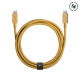 Cablu de date USB-C la USB-C, Native Union, 2.4 m, Galben (Native Union, Cabluri) by www.silkase.ro Cablu de date USB-C la USB-C, Native Union, 2.4 m, Galben (iPhone 17 Pro Max, BELT-PRO2-KFT-NP) by www.silkase.ro