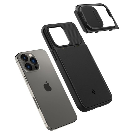 Husa Spigen Optik Armor Mag MagSafe pentru Apple iPhone 14 Pro Max Negru (Spigen, iPhone 14 Pro Max) by www.silkase.ro Husa Spigen Optik Armor Mag MagSafe pentru Apple iPhone 14 Pro Max Negru (iPhone 14 Pro Max, ACS04848) by www.silkase.ro