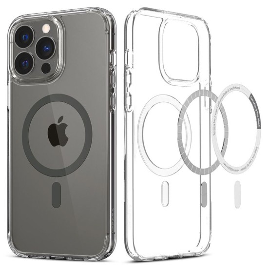 Husa hibrida Spigen Ultra Hybrid MagSafe pentru iPhone 13 Pro Max, grafit (Spigen, Ingredi) by www.silkase.ro Husa hibrida Spigen Ultra Hybrid MagSafe pentru iPhone 13 Pro Max, grafit (iPhone 13 Pro Max, ACS03211) by www.silkase.ro