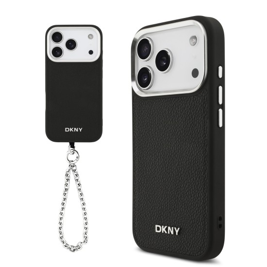 Husa DKNY piele PU Metal Logo MagSafe Zadní iPhone 17 Pro negru (DKNY, iPhone 17 Pro) by www.silkase.ro Husa DKNY piele PU Metal Logo MagSafe Zadní iPhone 17 Pro negru (iPhone 17 Pro, DKHMP17LPDHWSK) by www.silkase.ro