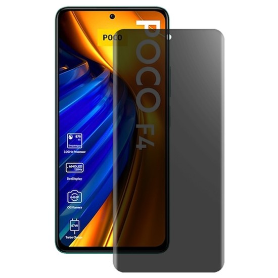 Folie privacy mata SILKASE pentru Xiaomi Poco F4, protectie ecran, silicon (SILKASE, Folie Silicon Privacy Mata) by www.silkase.ro Folie privacy mata SILKASE pentru Xiaomi Poco F4, protectie ecran, silicon (Poco F4, F5146) by www.silkase.ro