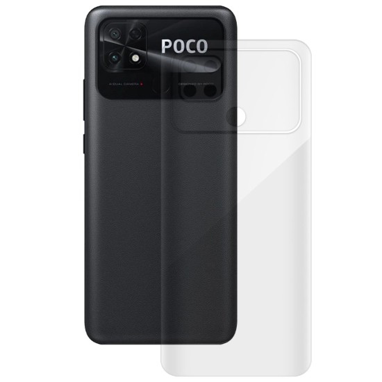 Folie spate SILKASE pentru Xiaomi Poco C40, protectie spate, silicon regenerabil (SILKASE, Folie Silicon Spate Lucioasa) by www.silkase.ro Folie spate SILKASE pentru Xiaomi Poco C40, protectie spate, silicon regenerabil (Poco C40, F5148) by www.silkase.ro