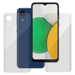 Set 2 folii SILKASE pentru Samsung Galaxy A03 Core, protectie telefon,silicon regenerabil