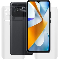 Set 2 folii mate SILKASE pentru Xiaomi Poco C40, protectie telefon,silicon Set 2 folii mate SILKASE pentru Xiaomi Poco C40, protectie telefon,silicon