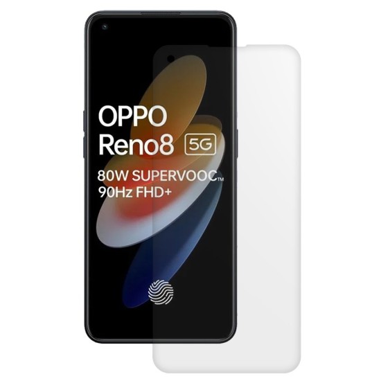 Folie mata SILKASE pentru Oppo Reno8 5G, protectie ecran,silicon (Reno8, F5158) by www.silkase.ro