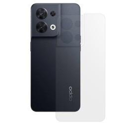 Folie spate mata SILKASE pentru Oppo Reno8 5G, protectie spate, silicon