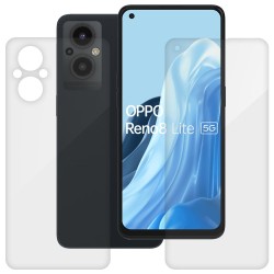 Set 2 folii SILKASE pentru Oppo Reno8 Lite 5G, protectie telefon,silicon regenerabil